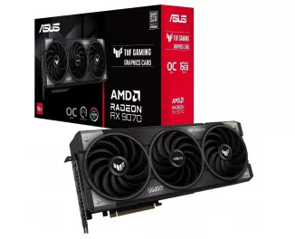 Видеокарта ASUS Radeon RX 9070 TUF Gaming OC Edition 16GB GDDR6 (TUF-RX9070-O16G-GAMING)