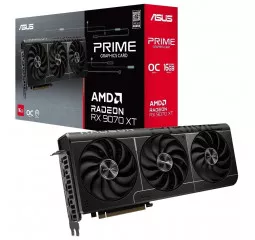 Видеокарта ASUS Radeon RX 9070 XT Prime OC Edition 16GB GDDR6 (PRIME-RX9070XT-O16G)