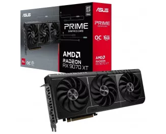 Видеокарта ASUS Radeon RX 9070 XT Prime OC Edition 16GB GDDR6 (PRIME-RX9070XT-O16G)