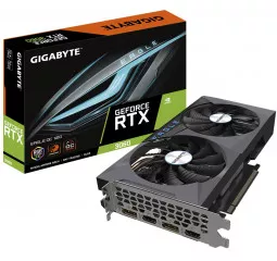 Видеокарта Gigabyte GeForce RTX 3060 EAGLE 12G GV-N3060EAGLE-12GD) rev. 2.0