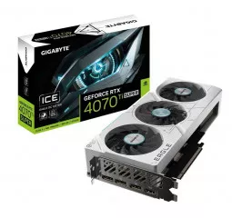 Видеокарта Gigabyte GeForce RTX 4070 Ti SUPER EAGLE OC ICE 16G (GV-N407TSEAGLEOC ICE-16GD)