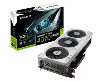 Видеокарта Gigabyte GeForce RTX 4070 Ti SUPER EAGLE OC ICE 16G (GV-N407TSEAGLEOC ICE-16GD)