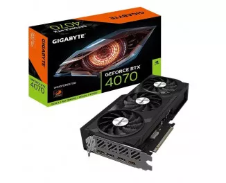 Видеокарта Gigabyte GeForce RTX 4070 WINDFORCE 12G (GV-N4070WF3-12GD)