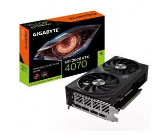 Видеокарта Gigabyte GeForce RTX 4070 WINDFORCE 2X OC V2 12G (GV-N4070WF2OCV2-12GD)