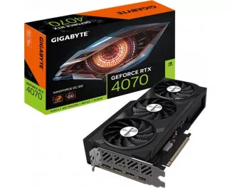 Видеокарта Gigabyte GeForce RTX 4070 WINDFORCE OC 12G (GV-N4070WF3OC-12GD)
