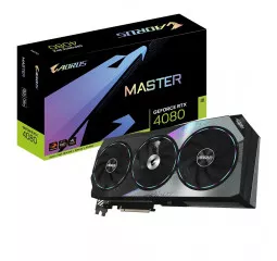 Відеокарта Gigabyte GeForce RTX 4080 16GB AORUS MASTER (GV-N4080AORUS M-16GD)