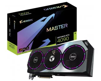 Видеокарта Gigabyte GeForce RTX 4090 AORUS MASTER 24G (GV-N4090AORUS M-24GD)