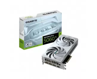 Видеокарта Gigabyte GeForce RTX 5060 Ti EAGLE OC ICE 8G (GV-N506TEAGLEOC ICE-8GD)