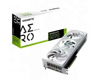 Видеокарта Gigabyte GeForce RTX 5070 AERO OC 12G (GV-N5070AERO OC-12GD)