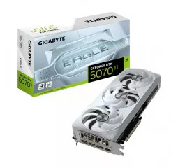 Видеокарта Gigabyte GeForce RTX 5070 Ti EAGLE OC ICE SFF 16G (GV-N507TEAGLEOC ICE-16GD)