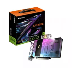 Видеокарта Gigabyte GeForce RTX 5080 XTREME WATERFORCE WB 16G (GV-N5080AORUSX WB-16GD)