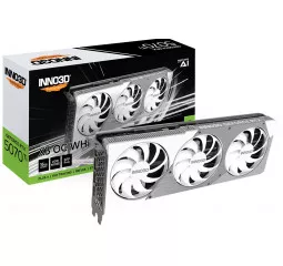 Видеокарта Inno3D GeForce RTX 5070 Ti X3 OC WHITE (N507T3-16D7X-176068W)