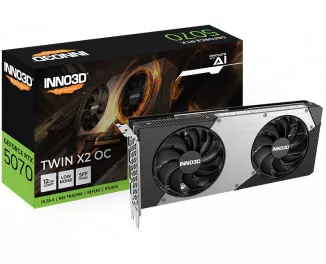 Видеокарта Inno3D GeForce RTX 5070 TWIN X2 OC (N50702-12D7X-195064N)