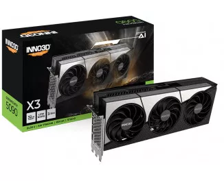 Видеокарта Inno3D GeForce RTX 5090 X3 (N50903-32D7-17593928)