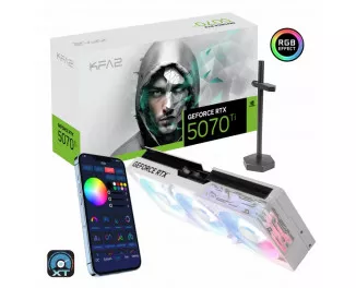 Видеокарта KFA2 GeForce RTX 5070 Ti 1-Click OC White (57IZN6MDBCWK)