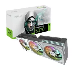 Видеокарта KFA2 GeForce RTX 5070 Ti EX Gamer 1-Click OC White (57IZN6MDBVGK)