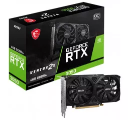 Відеокарта MSI GeForce RTX 3050 VENTUS 2X 6G OC