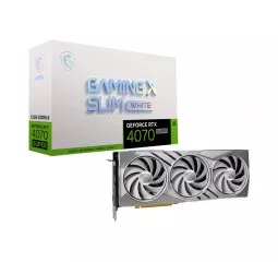 Відеокарта MSI GeForce RTX 4070 SUPER 12G GAMING X SLIM WHITE