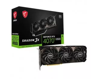 Видеокарта MSI GeForce RTX 4070 Ti SUPER 16G SHADOW 3X OC