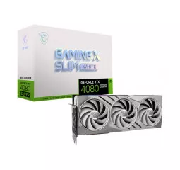 Видеокарта MSI GeForce RTX 4080 SUPER 16G GAMING X SLIM WHITE