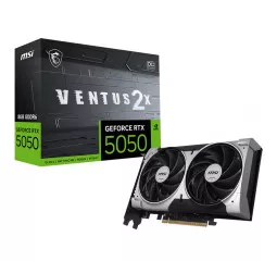 Видеокарта MSI GeForce RTX 5050 8G VENTUS 2X OC (912-V538-002)