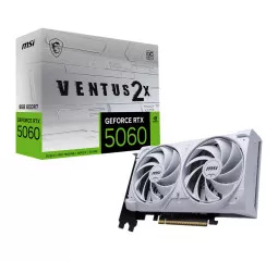 Видеокарта MSI GeForce RTX 5060 8G VENTUS 2X OC WHITE (V537-003)