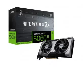 Видеокарта MSI GeForce RTX 5060 Ti 16G VENTUS 2X OC PLUS (V535-005)