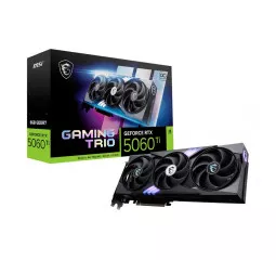 Видеокарта MSI GeForce RTX 5060 Ti 8G GAMING TRIO OC (G506T-8GTC) (912-V536-029)