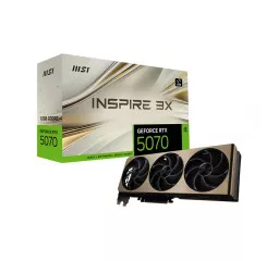 Видеокарта MSI GeForce RTX 5070 12G INSPIRE 3X