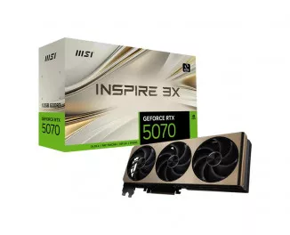 Видеокарта MSI GeForce RTX 5070 12G INSPIRE 3X