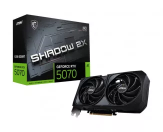 Видеокарта MSI GeForce RTX 5070 12G SHADOW 2X OC (V532-076R)