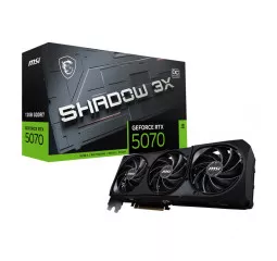 Видеокарта MSI GeForce RTX 5070 12G SHADOW 3X OC