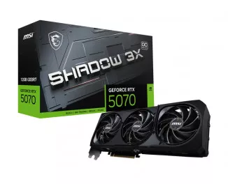 Видеокарта MSI GeForce RTX 5070 12G SHADOW 3X OC