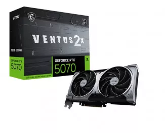 Видеокарта MSI GeForce RTX 5070 12G VENTUS 2X