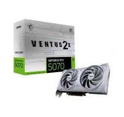 Видеокарта MSI GeForce RTX 5070 12G VENTUS 2X OC WHITE