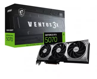 Видеокарта MSI GeForce RTX 5070 12G VENTUS 3X OC