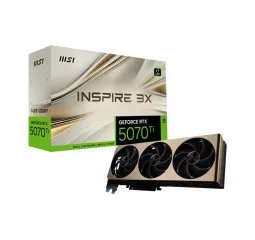 Видеокарта MSI GeForce RTX 5070 Ti 16G INSPIRE 3X PLUS