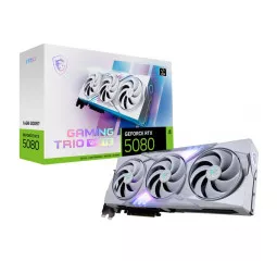 Відеокарта MSI GeForce RTX 5080 16G GAMING TRIO WHITE