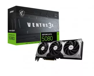 Відеокарта MSI GeForce RTX 5080 16G VENTUS 3X