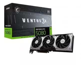 Видеокарта MSI GeForce RTX 5080 16G VENTUS 3X OC