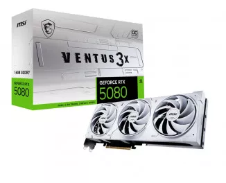 Видеокарта MSI GeForce RTX 5080 16G VENTUS 3X OC WHITE