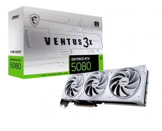 Видеокарта MSI GeForce RTX 5080 16G VENTUS 3X WHITE