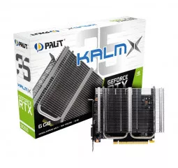 Відеокарта Palit GeForce RTX 3050 KalmX 6GB (NE63050018JE-1070H)
