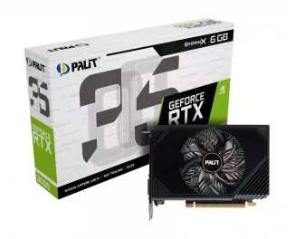 Видеокарта Palit GeForce RTX 3050 StormX 6G (NE63050018JE-1070F)