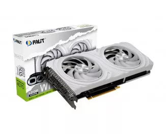 Видеокарта Palit GeForce RTX 4070 White OC 12GB GDDR6 (NE64070S19K9-1048L)