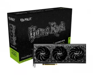 Видеокарта Palit GeForce RTX 4080 GameRock OmniBlack (NED4080019T2-1030Q)