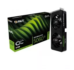 Видеокарта Palit GeForce RTX 5060 Ti Dual OC 8GB (NE7506TT19P1-GB2062D)