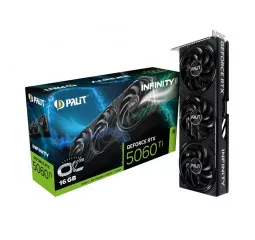 Видеокарта Palit GeForce RTX 5060 Ti Infinity 3 OC 16GB (NE7506TS19T1-GB2061S)