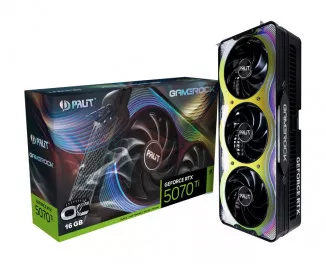Видеокарта Palit GeForce RTX 5070 Ti GameRock OC (NE7507TH19T2-GB2030G)