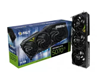 Видеокарта Palit GeForce RTX 5070 Ti GamingPro-S (NE7507T019T2-GB2031U)